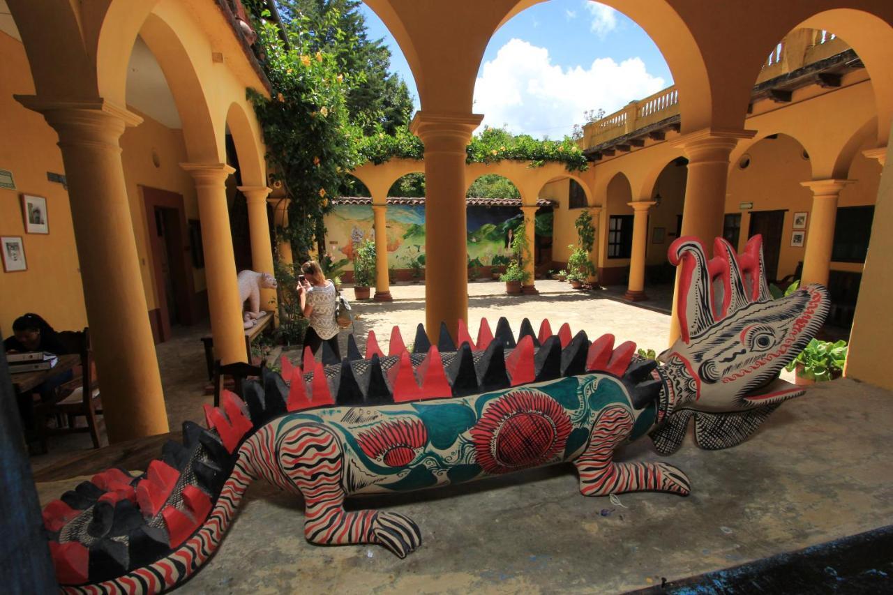 Hotel Na Bolom San Cristobal de las Casas Bagian luar foto